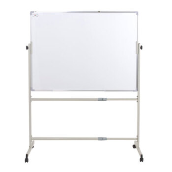 畅宝森 白板 支架式教学磁性黑板可移动写字板(80*100cm单面白板) DM