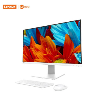 联想(Lenovo)来酷Lecoo 27英寸一体机台式电脑家用办公 11代英特尔酷睿i5 16G 512G Win10 白 含无线键鼠