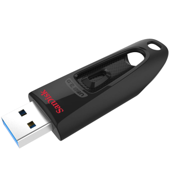 闪迪（SanDisk）16GB USB3.0 U盘 CZ48至尊高速 黑色 读速130MB/s 经典USB3.0 U盘 高速安全可靠