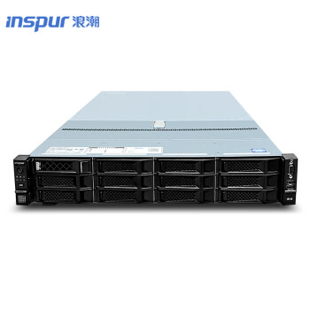 浪潮(INSPUR)NF5280M6机架式服务器(2颗5318Y 24核/128G/1.2TB*3 SAS/RAID卡/双口16GbHBA/2千兆2万兆/双电)