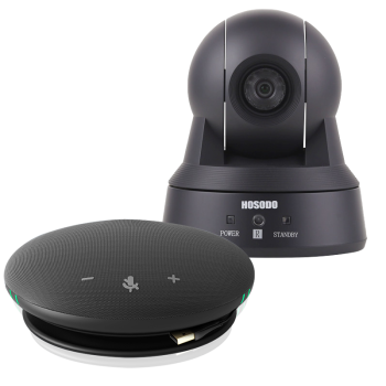 宏视道小型视频会议设备适用30平米/视频会议摄像头/摄像机/无线蓝牙全向麦克风/软件系统终端HSD-H1