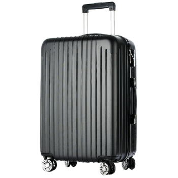 梵地亚（Vantiiear）行李箱男28英寸大容量万向轮拉杆箱包女密码箱飞机旅行箱皮箱子黑