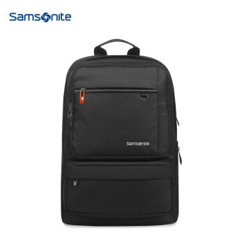 新秀丽（Samsonite）双肩包 笔记本电脑包休闲商务 通勤风 BQ7*09005 黑色