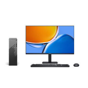 华为（HUAWEI）MateStation S 办公娱乐台式机电脑 (i7-12700 16G 1TSSD/Win11 office家庭版)+23.8显示器