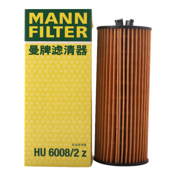 曼牌（MANNFILTER）机油滤清器HU6008/2Z奔驰S/SL/ML/G级GLE/GLA/C级CLS/CLA/A级