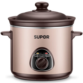 苏泊尔（SUPOR）电炖锅砂锅炖3L盅煮粥煲汤 家用养生锅 DG30YK11