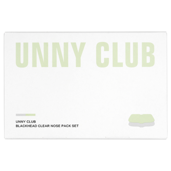 悠宜（unny club）双效洁净去黑头鼻贴膜5组10片导出精华液猪鼻草莓鼻粉刺收缩毛孔