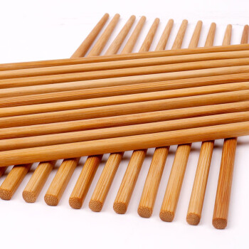 军楚一次性筷子火锅筷食堂筷子碳化100双套装 独立包装家用筷子