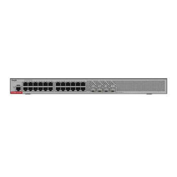 RuijieRG-S5000-24GT4SFP 24口千兆三层网管交换机 T4SFP 4个千兆光口 支持VLAN 端口聚合 ACL 可堆叠 K