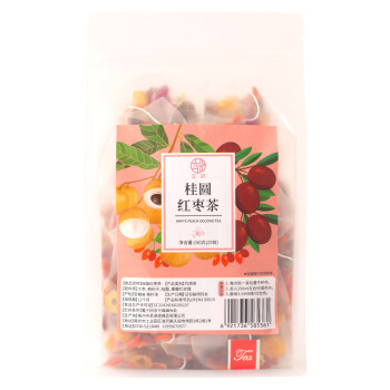 立尚 桂圆红枣枸杞茶花果组合三角袋泡茶包150克(25包)/袋  2袋起售