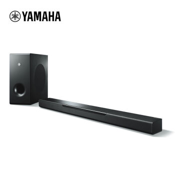 雅马哈（YAMAHA）YAS-408 电视音响回音壁 5.1客厅家用家庭影院蓝牙条形音箱 杜比DTS 无线低音炮套装 黑色