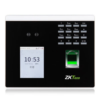 ZKTECO 熵基ZKTECO动态人脸指纹识别考勤机门禁系统主机  XFace100+BS（中冶物业）