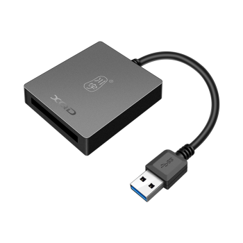 川宇 USB3.1（Gen 1）高速XQD读卡器 支持XQD G和M系列存储卡C501A