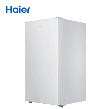 海尔（Haier）90升 单门冰箱 节能环保 七档温度可调BC-90GHSDE0W9