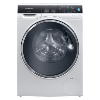 西门子（SIEMENS）10公斤 大容量滚筒洗衣机全自动 超氧空气洗 除菌除螨 家居互联（白色） WG54C3B0HW