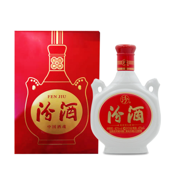 杏花村白酒 双耳瓷汾酒475ml 定制礼盒 单瓶【图片 价格 品牌 报价】