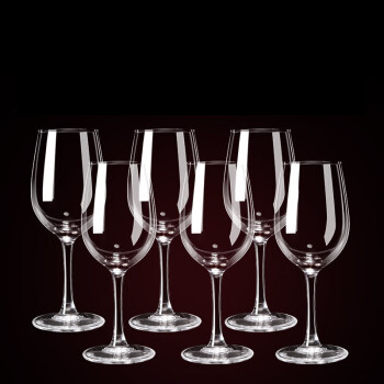 ORVORT 红酒杯  青伊萌350ml欧式玻璃红酒杯家用香槟杯 10个起购1