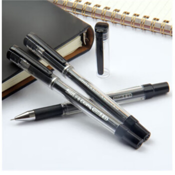 USAN HOME 天卓好笔 中性笔 黑笔 签字笔 时尚中性笔 商务笔 0.5mm 黑 TG340 12支/盒