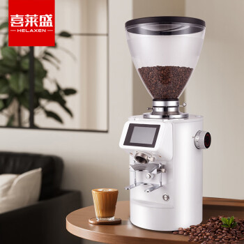 喜莱盛现磨咖啡机商用意式研磨咖啡机 半自动咖啡机商用双头意式卡布奇诺款CG-22