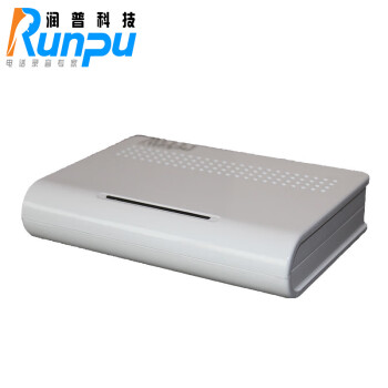 润普（Runpu）USB电话录音盒\电话录音设备\有线电话机录音\电脑管理系统\四路录音盒 USB04