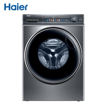 海尔（Haier）洗衣机 极光系列10kg全自动滚筒洗衣机直驱防震除毛净螨智能投放10公斤洗衣机EG100MATE81SU1