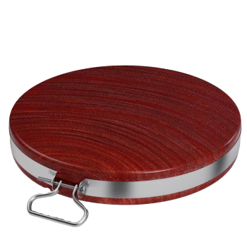 儒的D红铁圆木案板砧板菜板33cm*5cm*1个（新款）