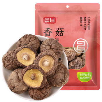 富昌·香菇250g/袋 蘑菇菌菇家用剪脚干货山珍特产菌菇煲汤 