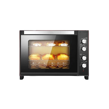 苏勒 智能商用120L升电烤箱大容量发酵私房100L多功能蛋糕控温 尊贵红-智能烤箱(升级)100L
