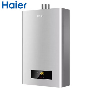 海尔（Haier）JSQ30-16J(12T) 燃气热水器 家用天燃气 恒温智能变升 强排式即热