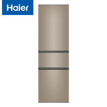 海尔（Haier）三门216升小型冰箱 宿舍租房家用 冷藏冷冻变温区冰箱 BCD-216STPT