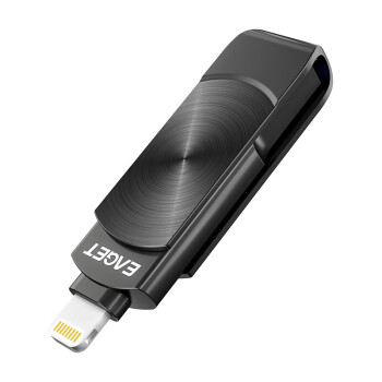 忆捷（EAGET）64GB Lightning USB3.0苹果U盘i66官方MFI认证一键备份iphone/ipad手机电脑两用优盘