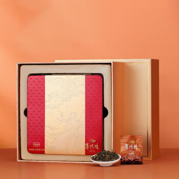 八马茶业 高端安溪铁观音赛珍珠5800特级浓香型乌龙茶叶礼盒(200G)AA2083  