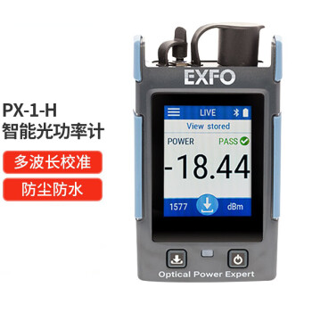 铭测 智能光功率计 EXFO进口触摸屏手掌型光功率计PX1-H（+26~-50dBm）