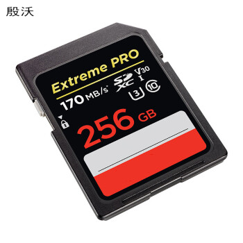殷沃/闪迪（SanDisk）256GB SD存储卡 U3 C10 V30 4K至尊超极速版数码相机内存卡 读速170MB/s 写速90MB/s