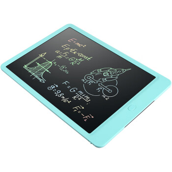 纽曼 S120手写板 液晶彩膜画板 电子黑板绘画工具 12英寸写字板 蓝
