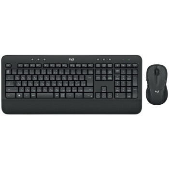 罗技（Logitech）无线键鼠套装 MK545 单套 键盘鼠标套装 黑色