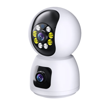 纽曼4G家用摄像头AI无需连WiFi手机远程监控器360度无死角带夜视追踪全景插卡无线网络室内家庭可对话