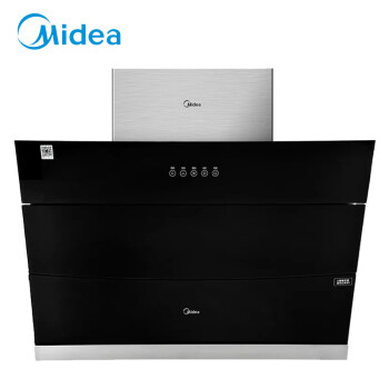 美的(midea 家用侧吸式大吸力触控自动开合油烟机cxw-200-tj9013-g