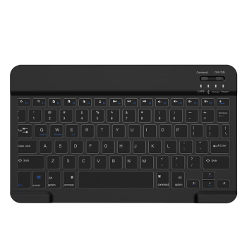 CangHua 平板无线蓝牙键盘 办公超薄键盘 适用iPad Air/mini/Pro全系列/华为/苹果/小米5pro平板 黑色
