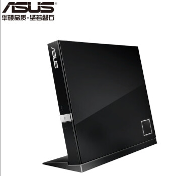 ASUS华硕() 6倍速 USB2.0 外置蓝光 光驱刻录机 黑色(兼容苹果系统/SBW-06D2X-U) /商用