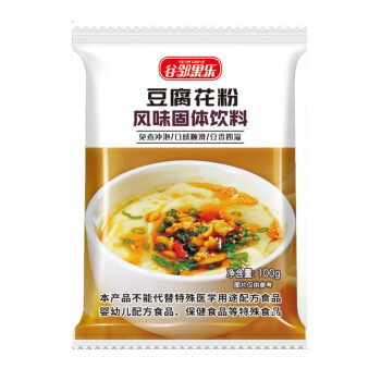 谷邻果乐 家用自制豆花速食豆腐脑 豆腐花粉100g*5袋/件 3件起售 BS04