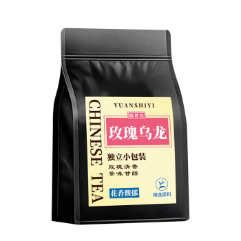 固根堂食品 玫瑰乌龙茶叶独立包装冷泡茶 玫瑰黑乌龙茶260g/袋 4袋起售