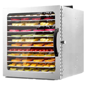 欧斯若 果蔬水果烘干机商用食品干果机宠物肉溶豆小型食物风干机   12层