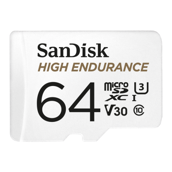 闪迪（SanDisk）64GB TF（MicroSD）内存卡 4K V30 U3 行车记录仪&安防监控内存卡 读速100MB/s 家庭监控存储卡