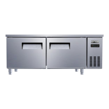 顶邦（DINGBANG)冷藏工作台操作台冰柜商用保鲜冷冻奶茶店水吧厨房平冷卧式冰箱TD-15E(*60)