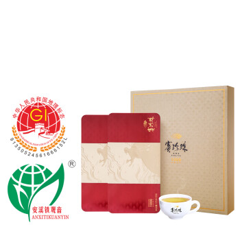 八马茶业茶叶 特级安溪铁观音 浓香型 乌龙茶 赛珍珠系列 礼盒250g