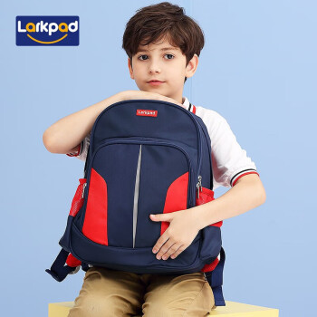 Larkpad（乐客派）小学生书包男女孩儿童书包1-3-6年级减负双肩背包 058王子蓝