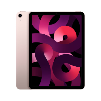 Apple iPad Air 10.9英寸平板电脑 2022年款(256G WLAN版/M1芯片Liquid视网膜屏) 粉色 MM9M3CH/A*企业专享