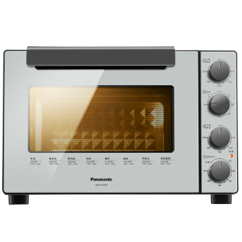 松下（Panasonic） 家用电烤箱 多功能电烤箱 独立控温 厨房烘焙智能烤箱 32L容量 NB-WJH3202