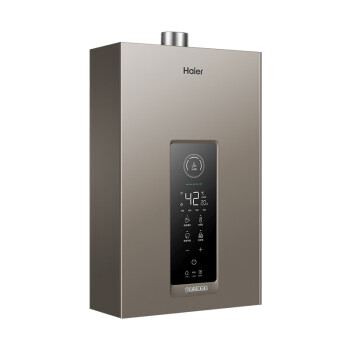 海尔（Haier）燃气热水器16升水伺服恒温NFC智控熄火保护智感温 JSQ31-16FQ3BPU1钛金灰